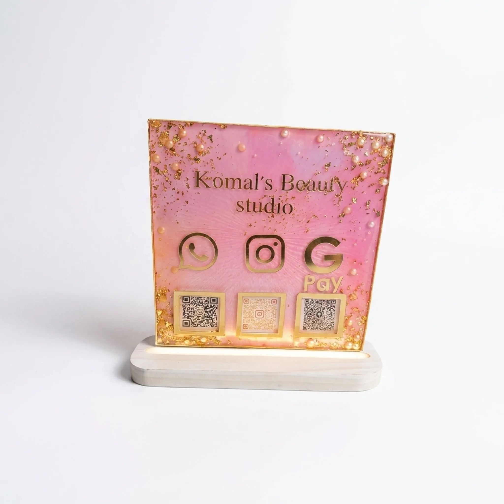 Business QR Photo Frame